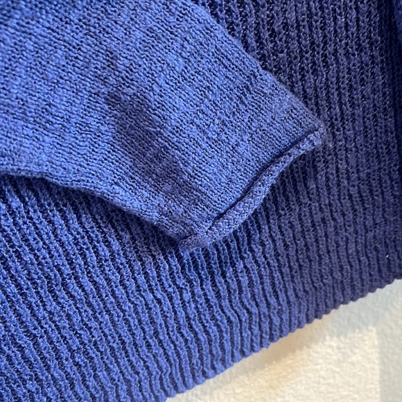 Lilly Pulitzer Iris Blue Eda Cardigan - Picture 6 of 7